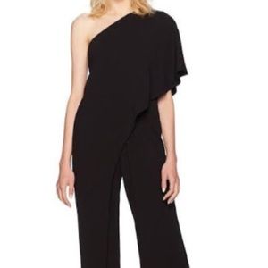 Adrianna Papell One Shoulder Jumpsuit